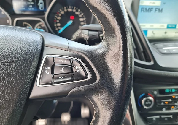 Ford Kuga cena 77900 przebieg: 71000, rok produkcji 2017 z Bielsk Podlaski małe 704